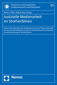 Abbildung von: Justizielle Medienarbeit im Strafverfahren - Nomos