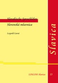 Cover: Slovakische Sprachlehre. Slovensk&aacute; mluvnica - LINCOM GmbH