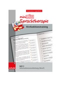 Cover: miniL&Uuml;K-Sprachtherapie - Hirnfunktionstraining - SCHUBI Lernmedien