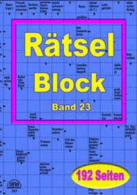Abbildung von: XL-Rätsel-Block in grosser Schrift - Nova MD