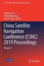 Cover: China Satellite Navigation Conference (CSNC) 2019 Proceedings - Springer