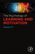 Bild: The Psychology of Learning and Motivation: Volume 71 - Academic Press