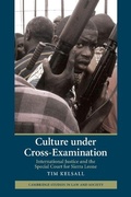Cover: Culture under Cross-Examination - Cambridge University Press