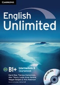 Cover: English Unlimited Intermediate B Combo with DVD-ROMs (2) - Cambridge University Press