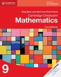 Enlarge image Cover: Cambridge Checkpoint Mathematics Coursebook 9 - Cambridge University Press