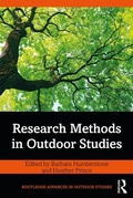 Cover: Research Methods in Outdoor Studies - Routledge