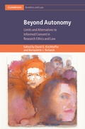 Cover: Beyond Autonomy - Cambridge University Press