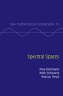 Cover: Spectral Spaces - Cambridge University Press