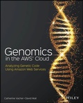 Cover: Genomics in the AWS Cloud - Wiley-Scrivener