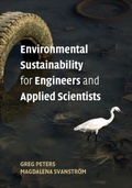 Cover: Environmental Sustainability for Engineers and Applied Scientists - Cambridge University Press