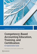 Cover: Competency-Based Accounting Education, Training, and Certification - World Bank Publications