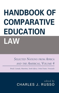 Abbildung von: Handbook of Comparative Education Law - Rowman & Littlefield Publishers