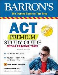 Enlarge image Cover: ACT Premium Study Guide with 6 Practice Tests - Kaplan Publishing