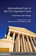Cover: International Law in the U.S. Supreme Court - Cambridge University Press
