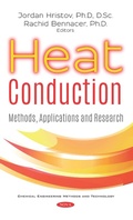 Cover: Heat Conduction: Methods, Applications and Research - Nova Science Publishers Inc