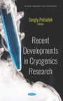 Cover: Recent Developments in Cryogenics Research - Nova Science Publishers Inc