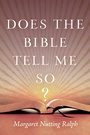 Cover: Does the Bible Tell Me So? - Rowman & Littlefield Publishers