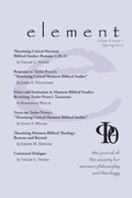 Cover: Element - Greg Kofford Books, Inc.