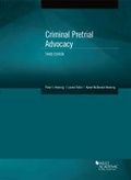 Cover: Criminal Pretrial Advocacy - West Academic Press
