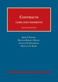 Cover: Contracts, Cases and Comments - Foundation Press