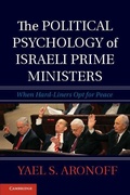 Cover: The Political Psychology of Israeli Prime Ministers - Cambridge University Press