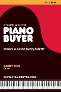 Cover: Piano Buyer Model & Price Supplement / Fall 2019 - Brookside Press