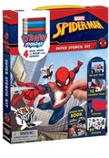 Cover: Drawmaster Marvel Spider-Man: Super Stencil Kit - CrackBoom! Books