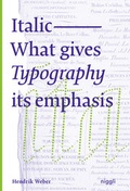 Cover: Italic - niggli Verlag