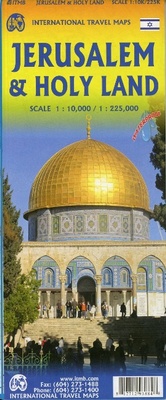 Abbildung von: Jerusalem / Holy Land - ITMB Publishing