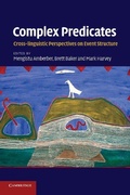 Cover: Complex Predicates - Cambridge University Press