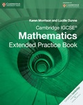 Cover: Cambridge IGCSE Mathematics Extended Practice Book - Cambridge University Press