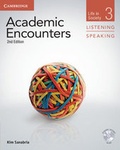 Cover: Academic Encounters Level 3 Student's Book Listening and Speaking with DVD - Cambridge University Press