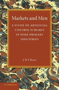 Abbildung von: Markets and Men - Cambridge University Press