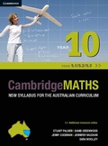 Cover: Cambridge Mathematics NSW Syllabus for the Australian Curriculum Year 10 5.1, 5.2 and 5.3 - Cambridge University Press