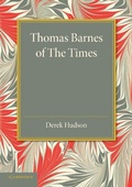 Cover: Thomas Barnes of The Times - Cambridge University Press