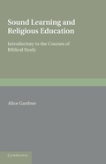 Cover: Sound Learning and Religious Education - Cambridge University Press