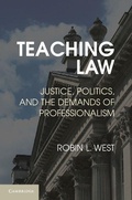Cover: Teaching Law - Cambridge University Press