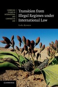 Cover: Transition from Illegal Regimes under International Law - Cambridge University Press