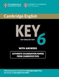 Cover: Cambridge English Key 6 Student's Book with Answers - Cambridge University Press