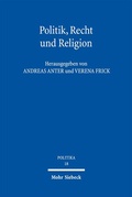Cover: Politik, Recht und Religion - Mohr Siebeck