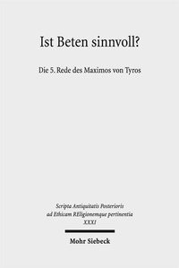 Abbildung von: Ist Beten sinnvoll? - Mohr Siebeck