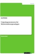 Cover: Unipolargeneratoren fuer Kleinwindenergieanlagen - GRIN Verlag