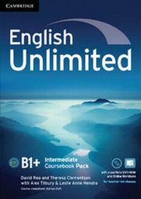 Enlarge image Cover: English Unlimited Intermediate Coursebook with e-Portfolio and Online Workbook Pack - Cambridge University Press