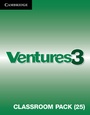 Cover: Ventures Level 3 Classroom Pack (Student's Books, Workbooks, Class Audio CDs, Teacher's Edition, Career Pathways) - Cambridge University Press
