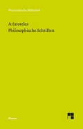 Cover: Philosophische Schriften. B&auml;nde 1-6 - Meiner
