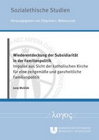Abbildung von: Wiederentdeckung der Subsidiarität in der Familienpolitik - Logos Berlin