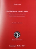 Cover: Der Medizinische Papyrus London - Verlag Christoph Brunner