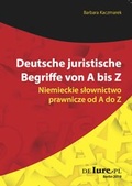 Cover: Deutsche juristische Begriffe von A bis Z - de-iure-pl