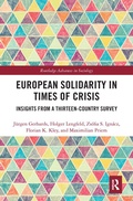 Cover: European Solidarity in Times of Crisis - Routledge