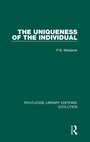 Cover: The Uniqueness of the Individual - Routledge